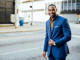 Professionally dressed man