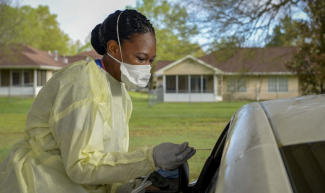 Curbside medical screening