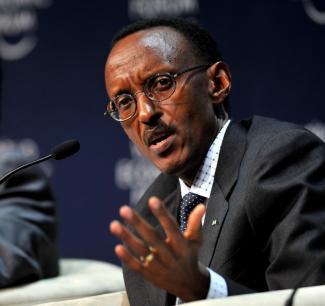 Rwandan President Paul Kagame