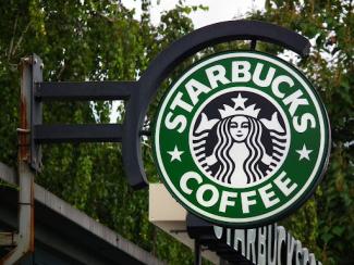 Starbucks sign