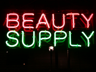 Beauty Supply sign