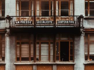 Building with balconies