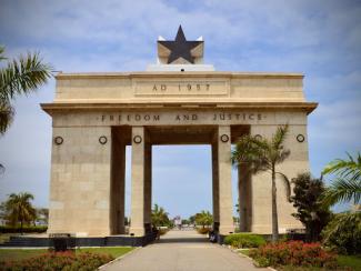 Black Star square in Ghana