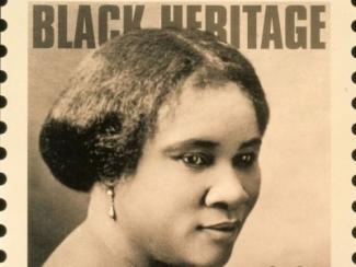 Madam CJ Walker Postal stamp
