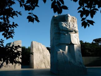 MLK statue