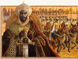 Illustration of Mansa Musa