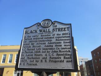 Black Wall Street Durham