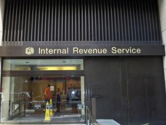 Internal Revenue Service office building exterior