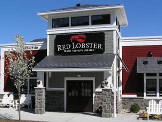 outside entrance to red lobster restaurant