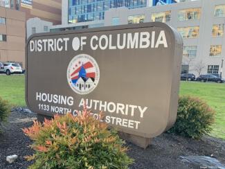 dc columbia housing authority sign 