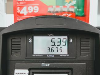 gas price at the gas pump
