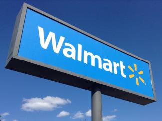 walmart store sign