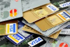 pile of credit cards