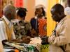 buyers and sellers at an artisan fair