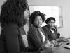 Women meeting in office