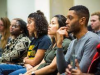 group of students focusing in a lecture