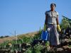 black woman farming